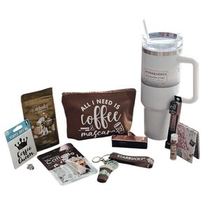 Coffee Lover ☕️ Gift Set with Tumbler and Accessories